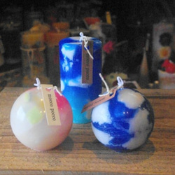 candle　ミニ球体6ｃｍ　ｄ２２０8 7枚目の画像