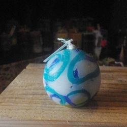candle　球体8ｃｍ　ｄ２２５9 2枚目の画像