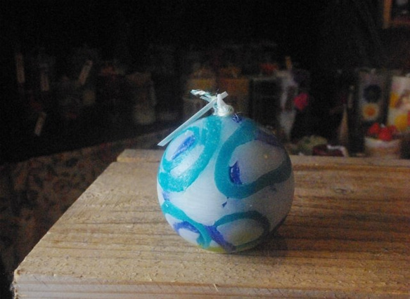 candle　球体8ｃｍ　ｄ２２５9 2枚目の画像