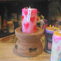 candle　円柱wide6ｃｍ　ｄ2281 4枚目の画像