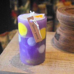 candle　円柱wide6ｃｍ　ｄ2284 1枚目の画像