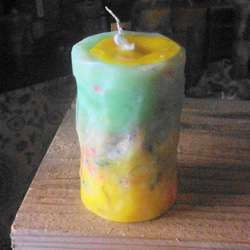 candle　円柱wide7ｃｍ　ｄ2331 7枚目の画像