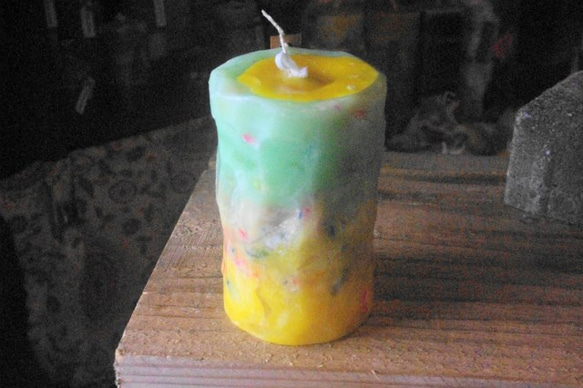 candle　円柱wide7ｃｍ　ｄ2331 7枚目の画像