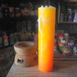 candle  更にtall円柱wide7ｃｍ　ｄ2471 2枚目の画像