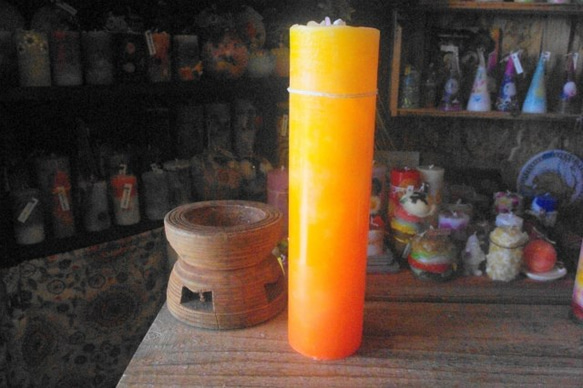 candle  更にtall円柱wide7ｃｍ　ｄ2471 4枚目の画像