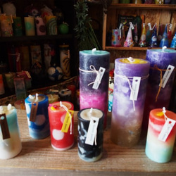 candle　tall円柱wide7cm　ｄ2769 7枚目の画像