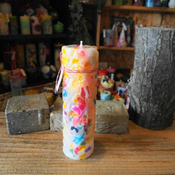 candle　tall円柱wide6,5cm　ｄ2946 2枚目の画像