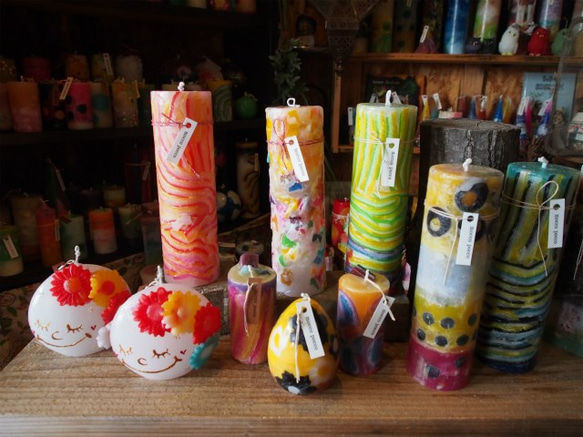 candle　tall円柱wide6,5cm　ｄ2946 6枚目の画像