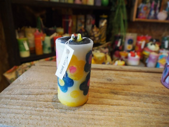 candle　ミニ円柱　d3079 1枚目の画像