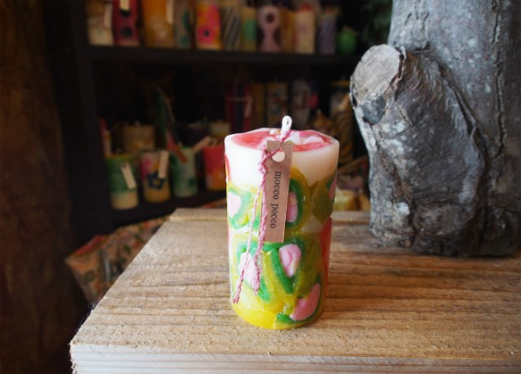 candle　円柱wide6ｃｍ　ｄ3080 1枚目の画像