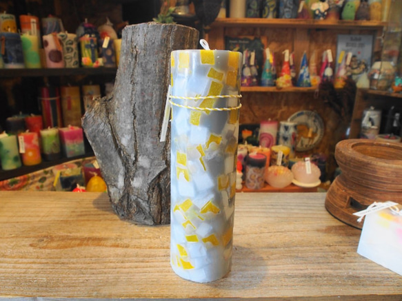 candle　tall円柱wide6.5ｃｍ　ｄ3256 3枚目の画像