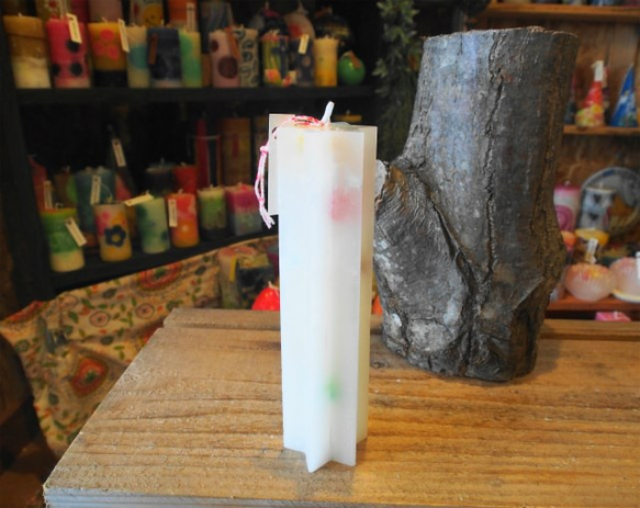 candle　スター柱　ｄ3259 4枚目の画像