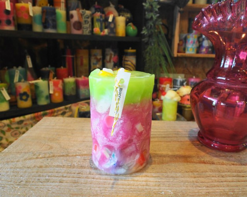 candle 円柱wide8cm d3267 キャンドル・キャンドルホルダー