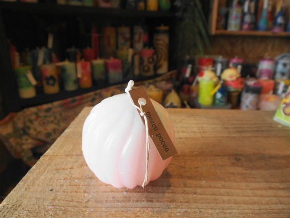 candle　ツイスト球体　ｄ3302 1枚目の画像