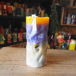 candle　大きめ円柱wide8ｃｍ　ｄ3337 1枚目の画像