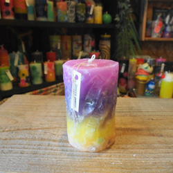 candle　円柱wide7ｃｍ　ｄ3364 2枚目の画像