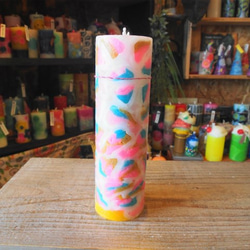 candle　tall円柱wide6.5ｃｍ　ｄ3371 4枚目の画像