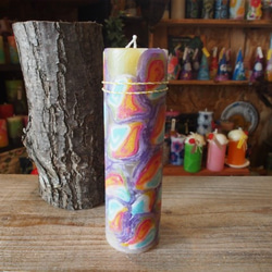 candle　tall円柱wide6.5ｃｍ　ｄ3378 3枚目の画像