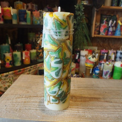 candle　tall円柱wide6.5ｃｍ　ｄ3413 3枚目の画像