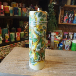 candle　tall円柱wide6.5ｃｍ　ｄ3413 4枚目の画像