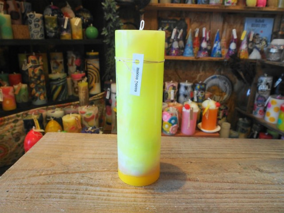 candle　tall円柱wide6.5ｃｍ　ｄ3442 1枚目の画像