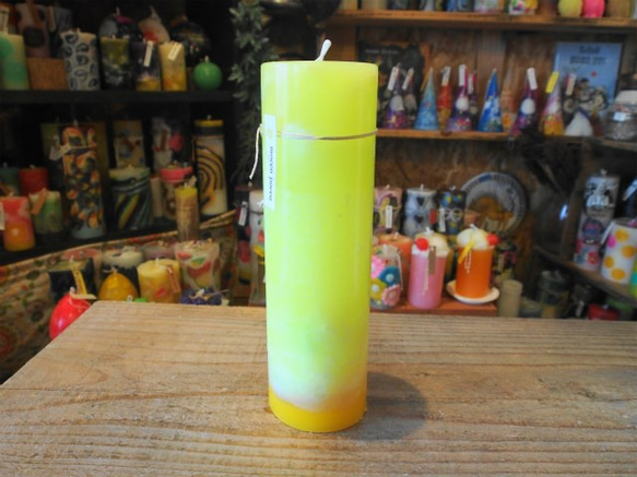 candle　tall円柱wide6.5ｃｍ　ｄ3442 3枚目の画像