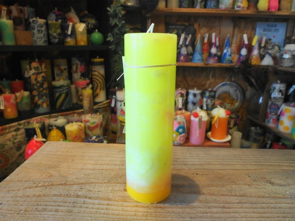 candle　tall円柱wide6.5ｃｍ　ｄ3442 4枚目の画像