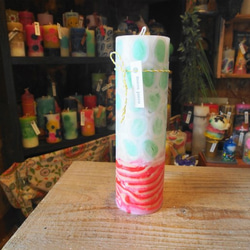 candle　tall円柱wide6.5ｃｍ　ｄ3448 1枚目の画像