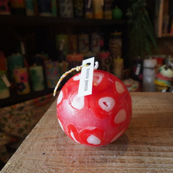 candle　球体8cm　ｄ3509 3枚目の画像