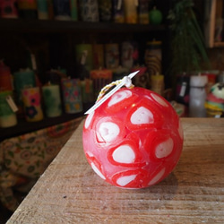 candle　球体8cm　ｄ3509 4枚目の画像
