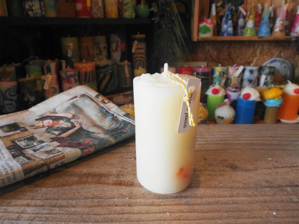 candle　円柱wide6ｃｍ　ｄ3900 1枚目の画像