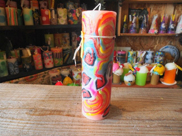 candle　tall円柱wide6.5ｃｍ　ｄ3990 2枚目の画像