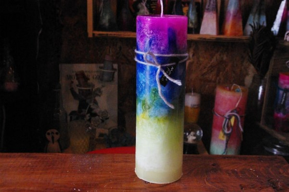 candle　tall　ｃ1637 2枚目の画像