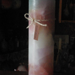 candle　tall　wide6.5㎝　c2291 2枚目の画像