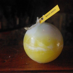 candle　球体8㎝　c2319 1枚目の画像