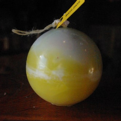 candle　球体8㎝　c2319 4枚目の画像