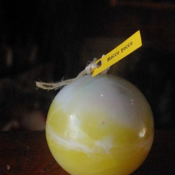 candle　球体8㎝　c2319 5枚目の画像