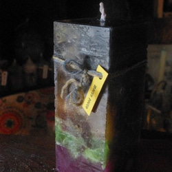 candle　四角柱　ｃ2365 2枚目の画像