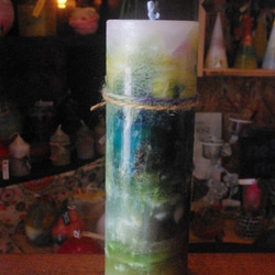 candle　tall円柱wide6.5㎝　ｃ2730 4枚目の画像