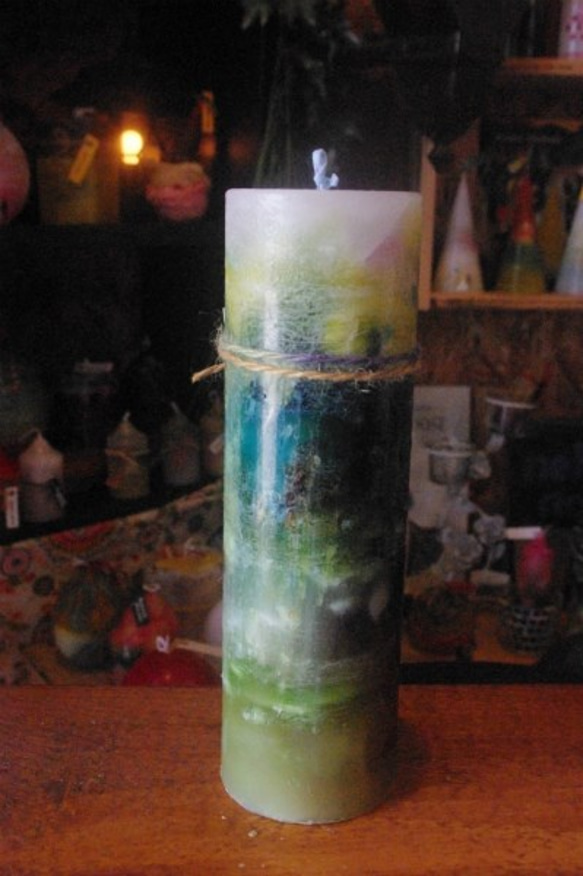 candle　tall円柱wide6.5㎝　ｃ2730 4枚目の画像