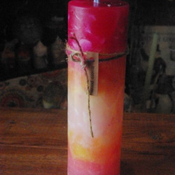 candle　tall円柱wide6.5㎝　ｃ2748 2枚目の画像