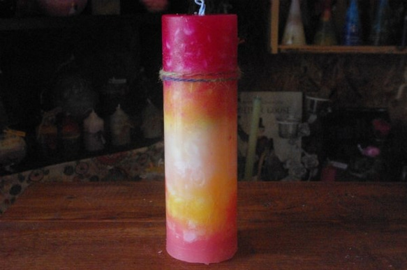 candle　tall円柱wide6.5㎝　ｃ2748 4枚目の画像