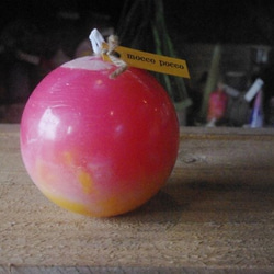 candle　球体8㎝　ｃ2966 1枚目の画像