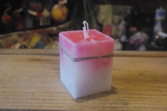 candle　四角柱　ｃ2971 3枚目の画像