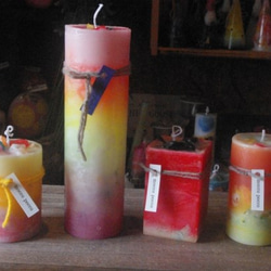 candle　tall円柱wide6.5㎝　c 3004 5枚目の画像