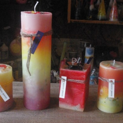 candle　tall円柱wide6.5㎝　c 3004 6枚目の画像