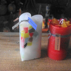 candle　ハート柱　ｃ3023 2枚目の画像