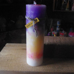 candle　tall円柱wide6.5㎝　ｃ3026 1枚目の画像