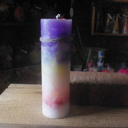 candle　tall円柱wide6.5㎝　ｃ3026 5枚目の画像