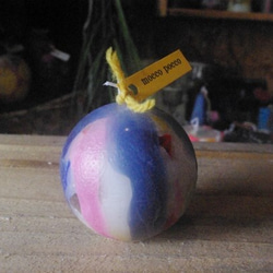 candle　ミニ球体6㎝　ｃ3061 2枚目の画像
